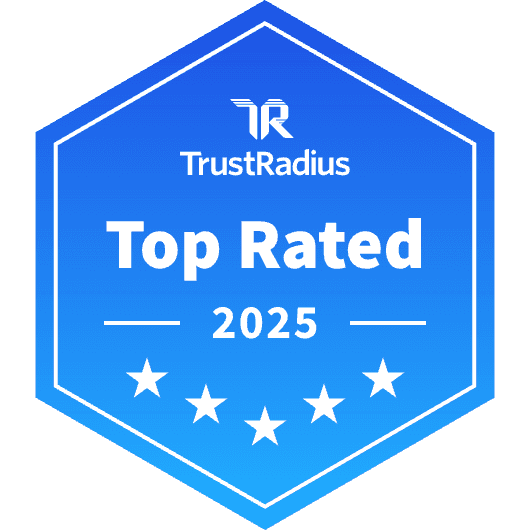 TrustRadius Top Rated 2025 badge