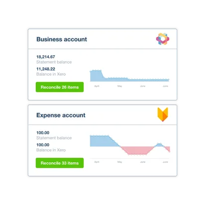 Xero bank account reconciliation